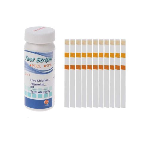Hot Tub Test Strips In Qui Accurate Pool Test Strips Spa Test Strips For Hot Tub Water