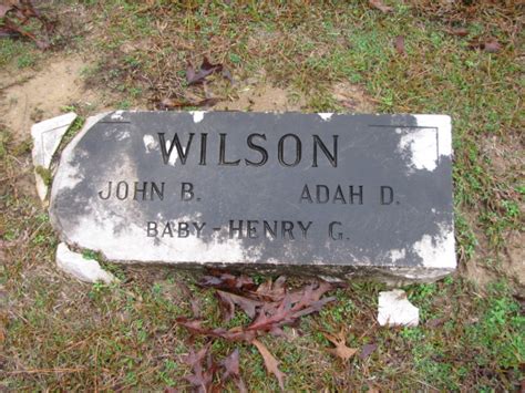 John B Wilson Find A Grave Memorial