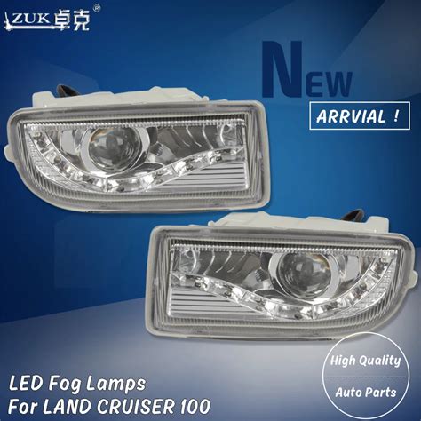 ZUK Car Stying LED Fog Lamp Fog Light For Toyota LAND CRUISER 100 LC100