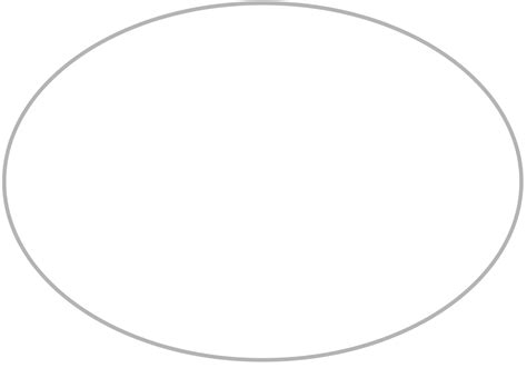 Шаблон овала для вырезания из бумаги распечатать