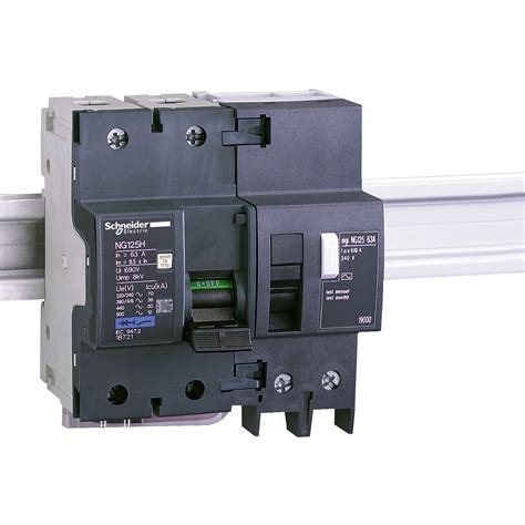 18721 - NG125 - circuit breaker - NG125H - 2P - 63A - C curve ...