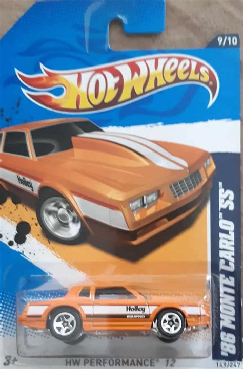 Hot Wheels Performance 86 Monte Carlo SS Universo Hot Wheels