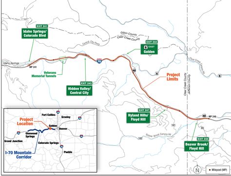 I-70 Floyd Hill to Veterans Memorial Tunnels Improvements — Colorado