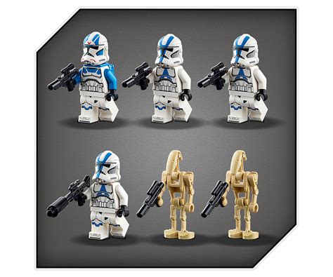 ЛЕГО Star Wars™ 75280 - 501st Legion Clone Troopers | КОМСЕД