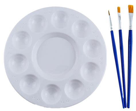 Bazic Brand Mixing Palette With Thumb Hole 10 Palettes