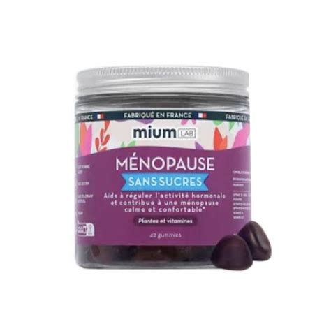 Mium Lab M Nopause Sans Sucre Gummies Parapharmacie Pharmarket