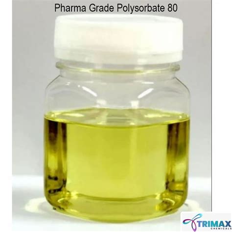 Polysorbate 80 at Rs 187/kg | Tween 80 in Mumbai | ID: 2851312446173