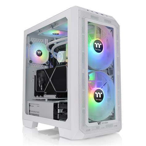 Thermaltakethermaltake View Mx Snow Mid Tower Chassis Thermaltake