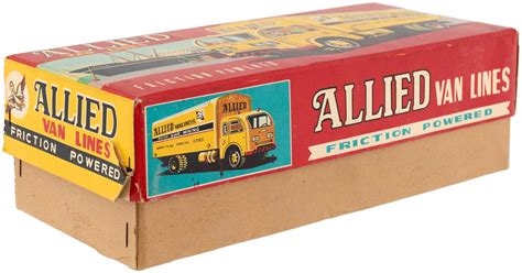 Hakes Friction Powered Allied Van Lines Truck In Box