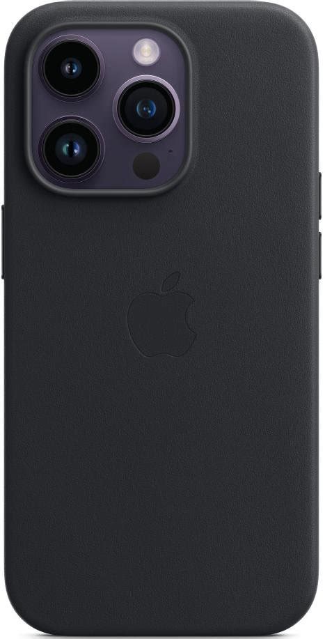 Чохол Apple for iPhone 14 Pro - Leather Case with MagSafe Midnight ...