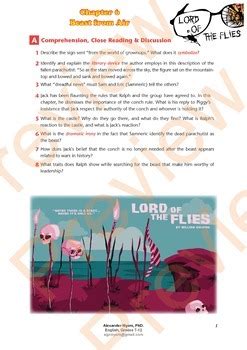 Lord Of The Flies Lesson 6 Handout 13 Answers