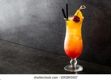 Sex On Beach Cocktail Glass On Stock Photo 1092893507 Shutterstock