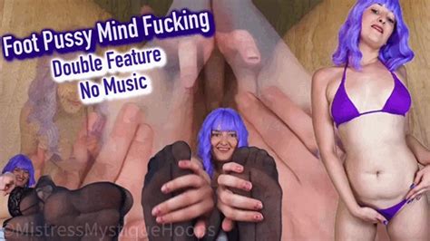 Foot Pussy Mind Fucking Double Feature No Music Mesmerize Foot Domination Femdom