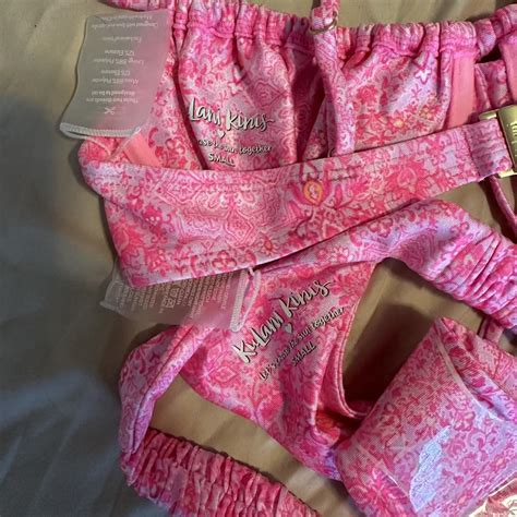 New With Tags Kulani Kinis Pink Paisley Bikini Depop