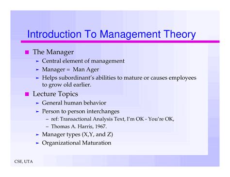 introduction  management theory exercises management theory docsity