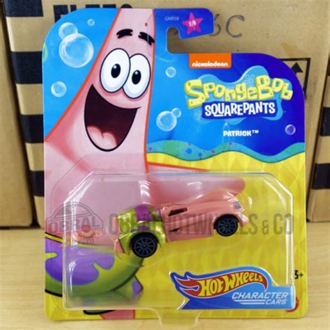 Jual Hot Wheels Character Cars Spongebob Squarepants Patrick Card Nekuk Shopee Indonesia