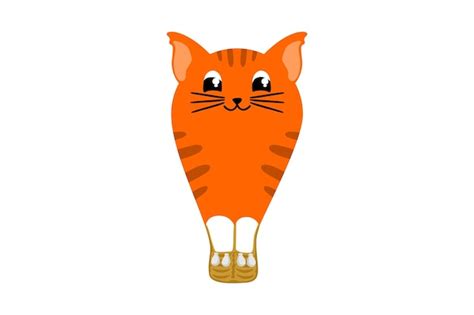 Premium Vector Cat Hot Air Balloon Vector