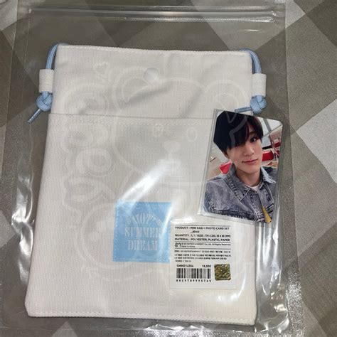 Jual Mini Bag Set Photocard Hot Summer Nct Dream Jeno Official Baca Deksripsi Shopee Indonesia