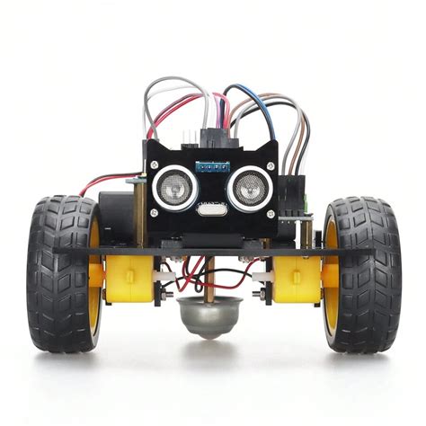 Tscinbuny Kit Completo De Coche Robot Inteligente 2wd Para Proyecto De