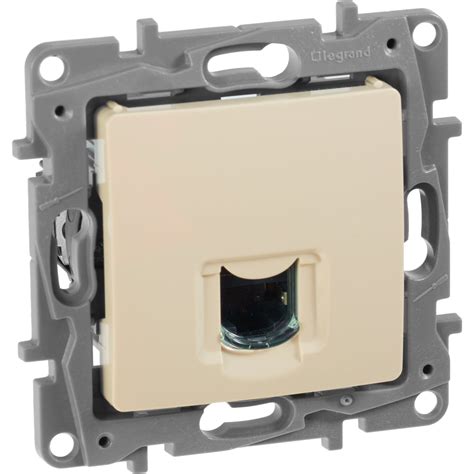Розетка Legrand компьютерная RJ45 категория 6 UTP Legrand Etika ...