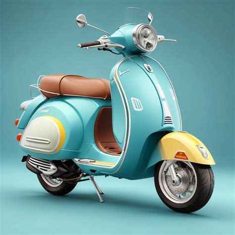 Premium Ai Image Vespa