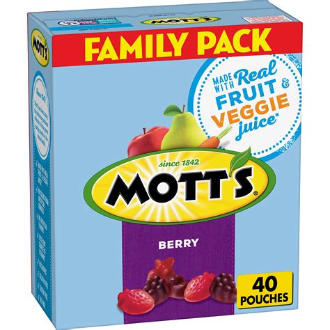 New organic fruit snack lines will soon be launched by motts 13