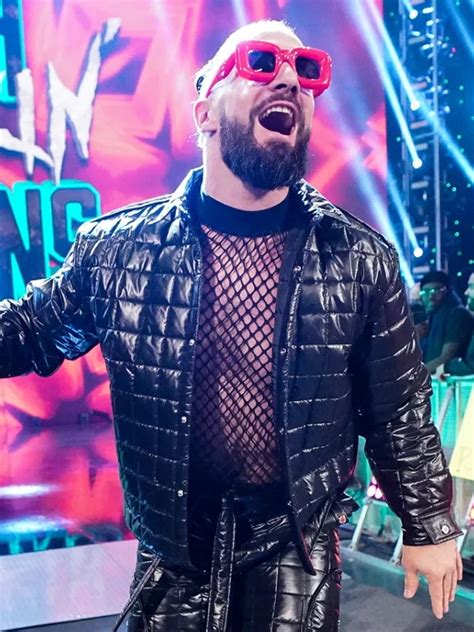 Wwe Raw 2023 Seth Rollins Black Puffer Jacket Movie Jackets