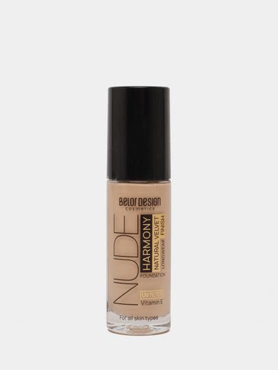Тональный крем Belor Design Nude Harmony тон 201 Light beige 33 г