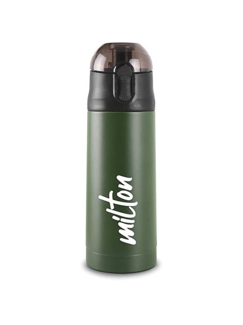Milton Green Thermosteel Hot Cold Vacuum Insulated Water Bottle Ml Price History