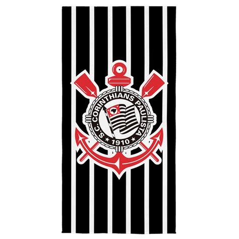 Toalha De Banho Aveludada Corinthians Cm X M Lepper Shopee Brasil