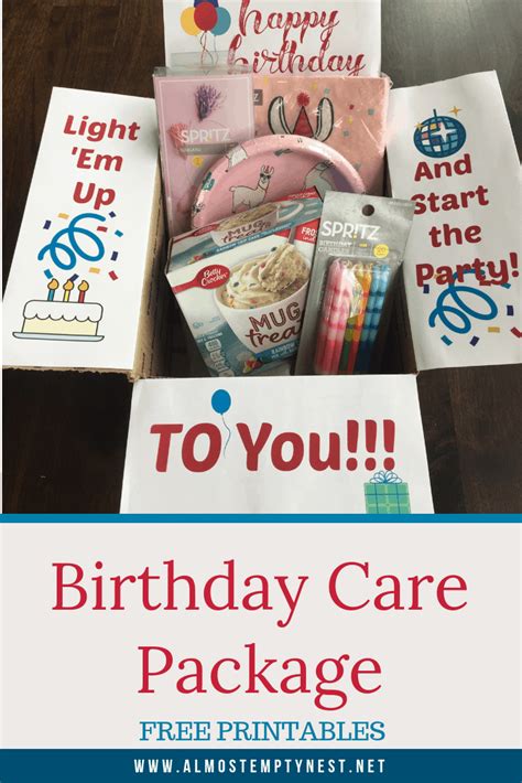 Birthday Care Package Ideas For Your Spouse Artofit