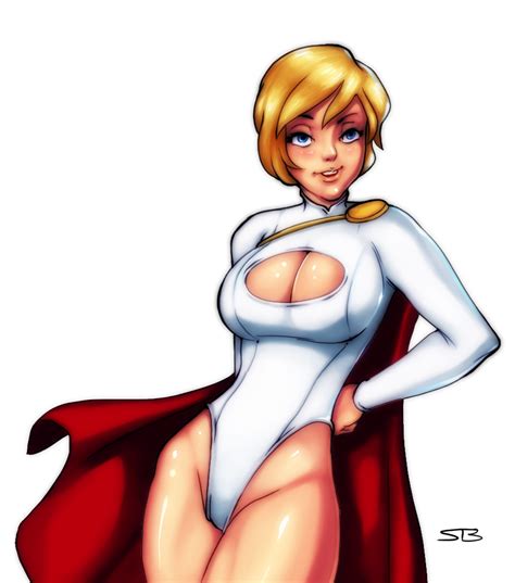 Powergirl By Sketchy Behaviour Hentai Foundry
