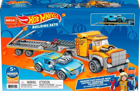 Mega Construx Hot Wheels Transporter Autko Gyg Autka Klocki Zestaw Mega Sklep Empik