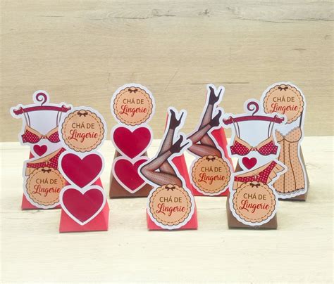 Ch Lingerie Lembrancinha Festa Pronta Itens Elo