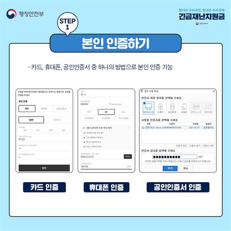 정말 쉬운 긴급재난지원금 신청 방법은 전체 카드한컷 멀티미디어 대한민국 정책브리핑