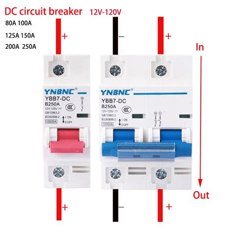 Автоматический выключатель постоянного тока 250A200A150A125A100A80A63A1 ...