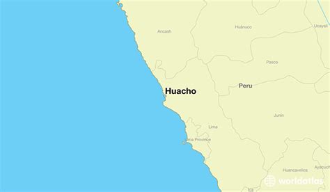 Where is Huacho, Peru? / Huacho, Lima Map - WorldAtlas.com