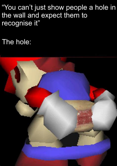 The most famous hole in the world : r/memes