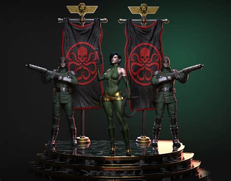 Viper Madame Hydra 3D Print STL File Etsy Australia