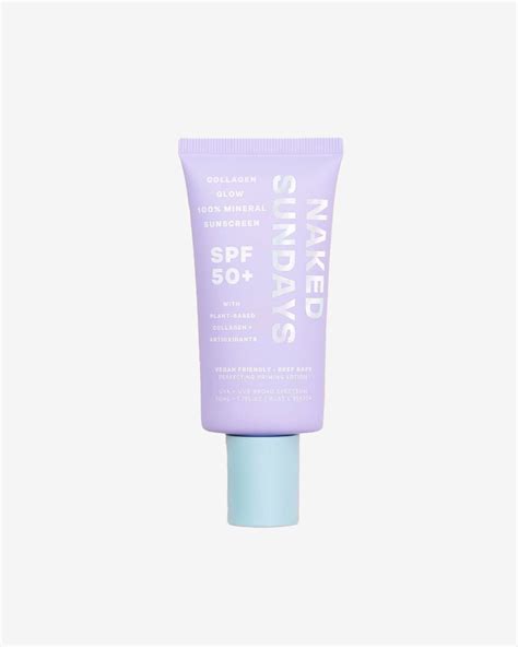 Naked Sundays Spf Collagen Glow Mineral Perfecting Priming Lotion Luxurious Wellniss
