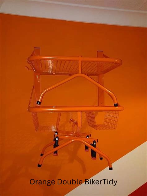 Bikertidy Motorcycle Motorbike Clothing Jacket Helmet Storage Rack