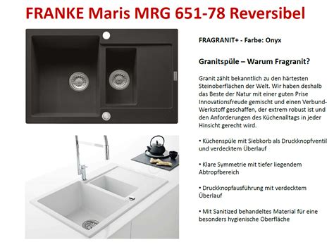 FRANKE MARIS MRG 651 78 Granitspüle kaufen Spülenshop24