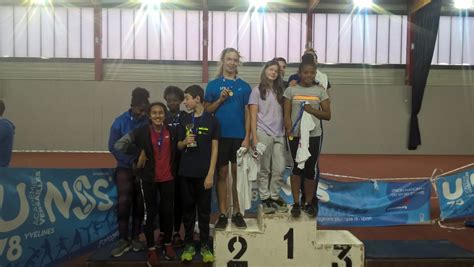 De belles performances aux compétitions dathlétisme Collège André