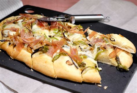 Focaccia au gorgonzola et aux légumes Et si c était bon