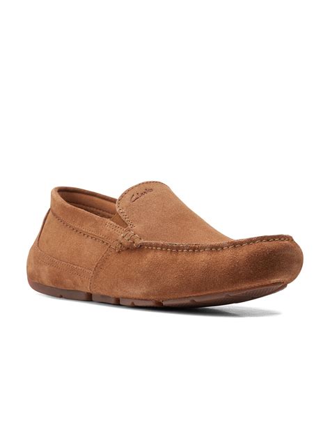 Buy Clarks Men Tan Brown Suede Driving Shoes Casual Shoes For Men