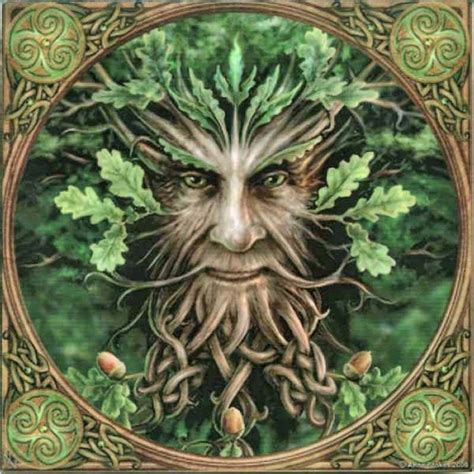 Celtic Green Man Ancient Pages