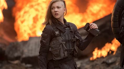 Women Side Shave The Hunger Games Natalie Dormer Blonde HD