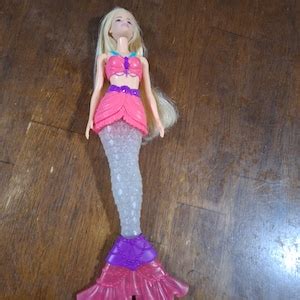 Barbie Dreamtopia Rainbow Lights Mermaid Doll Blonde Pre Woned Etsy