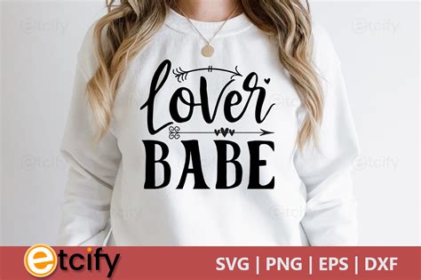 Lover Babe Svg Graphic By Etcify Creative Fabrica