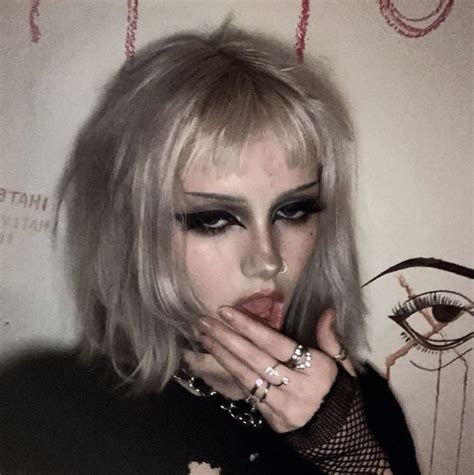 Frnrse On Instagram Blonde Goth Platinum Blonde Hair Punk Hair